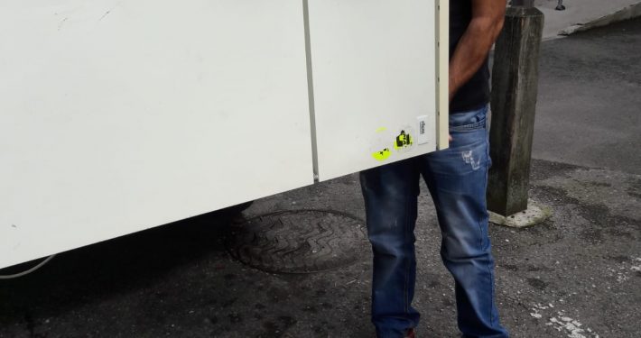 don d'un frigo